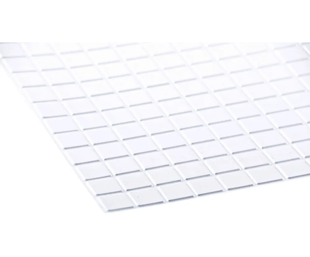 Панель ПВХ Мозаика Микс белый 0.3 мм, 957х480 мм (0.4593 м²)  Фотография_1