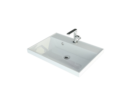 Тумба для ванной Сура-60 с умывальником Classic-60/Марго-60 белый (Andrea) Фотография_4