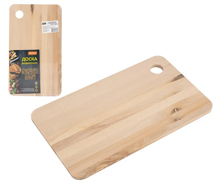Доска разделочная 18х31 см массив березы Фотография_1