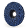 Круг зачистной обдирочный БАЗ нетканный, для снятия ржавчины, голубой (коралловый), 125х22 мм Фотография_2