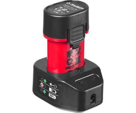 Отвертка аккумуляторная ЗУБР Профессионал трансформер, в кейсе Фотография_6