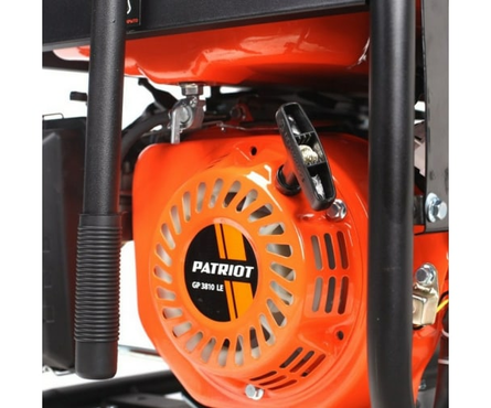 Генератор бензиновый 3.0 кВт 220 В бак 15 л, ручной/электростартер стартер GP 3810 LE PATRIOT Фотография_4