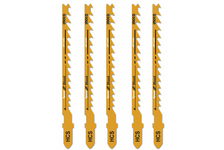 Пилки для лобзика по дереву INGCO JBT244D (5 шт/уп)