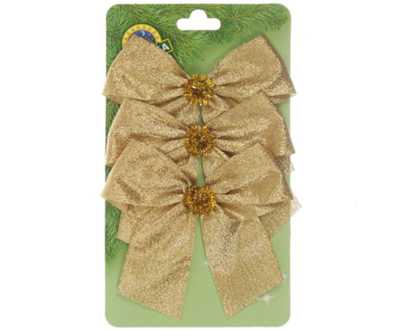 Бантики в ассортименте Лавсан (3 шт/уп) Фотография_0