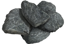 Камень Банные штучки Пироксенит, колотый, средняя фракция (70-140 мм), в коробке 10 кг 