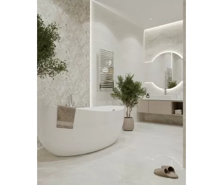 Плитка облицовочная DORA белая 200х500х8 мм 1-й сорт Фотография_1