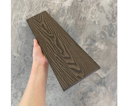 Доска заборная EasyDecking Венге 3D 131х11х4010 мм Фотография_2