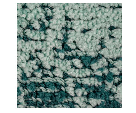 Коврик для ванной 50x80 см Silver бирюза САНАКС Фотография_2