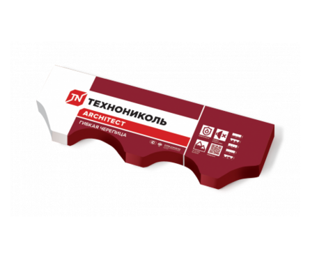 Черепица кровельная гибкая Финская коричневая соната ТЕХНОНИКОЛЬ Shiglas 3 м²/уп Фотография_1