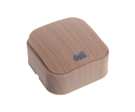 Выключатель 1-кл сосна накладной с подсветкой 10А IP20 IONICH 1435 Фотография_1