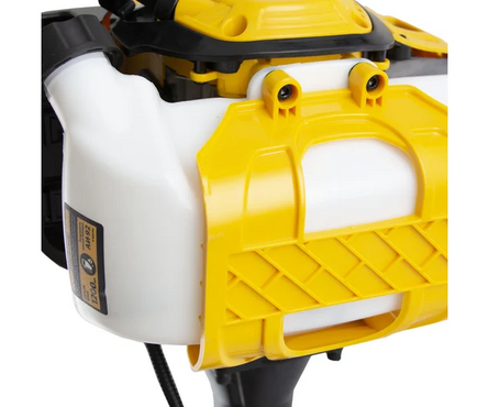 Триммер бензиновый 3 л.с. 4.8 кВт 52 см³ вес 7.6 кг неразъемная штанга DTL-52 DENZEL Фотография_4