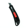 Нож RITTER ECO 18 мм, выдвижные лезвия, сталь SK2 Black, пластик Soft-touch Фотография_0