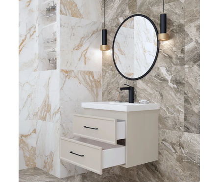 Тумба EVAGOLD Лиа 70 для ванной с умывальником Грэмми 70 Фотография_1