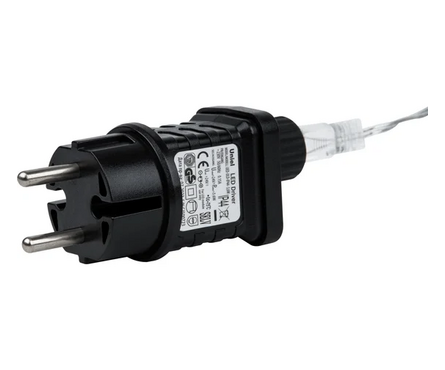 Гирлянда светодиодная Бахрома 12 м IP44 розовый свет ULD-B12006-195/TTK UNIEL Фотография_3