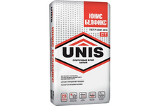 Клей плиточный ЮНИС Белфикс белый С1Т 25 кг