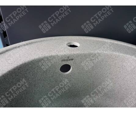 Мойка D50 круглая светлая-серая GMS02 MIXLINE Фотография_6