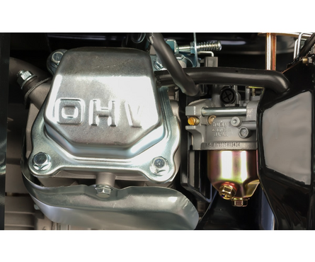 Генератор бензиновый 3.2кВт 220В бак 15 л ручной стартер DY4000L HUTER Фотография_4