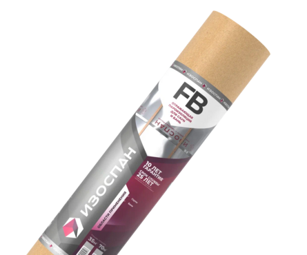 Пленка Изоспан FB фольгированная паро-гидроизоляционная с эффектом энергосбережения (35 м²/рул) Фотография_0