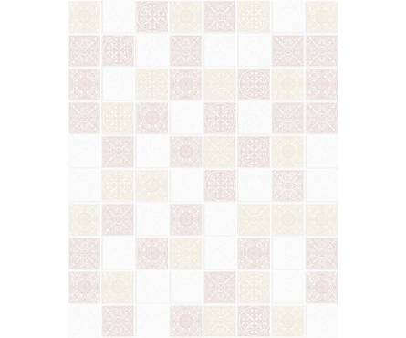 Плитка для стен Арабеска мозаика белый верх (200*250)мм 1 сорт Фотография_0