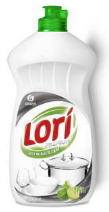 Средство для мытья посуды LORI Premium лайм и мята (0,5кг) GRASS Фотография_0