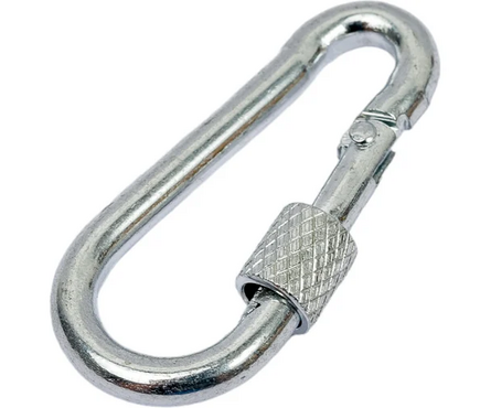 Карабин пожарный М 4 с фиксатором (2 шт/уп) Фотография_2