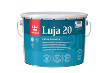 Краска акрилатная Tikkurila Luja 20 полуматовая, база А (9 л)