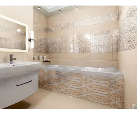 Плитка Элиз напольная бежевый G 418х418х8 мм 1-й сорт Фотография_2