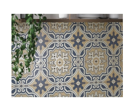 Керамогранит Sevilla пэчворк многоцветный 420х420х8 мм Cersanit (0.176 м²/1 шт) 1 сорт Фотография_1