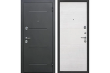Дверь входная Ferroni 7.5 см Гарда Муар Белый ясень, левая, 960х2050 мм