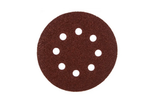 Круг абразивный 225 мм Р320, под липучку на ворсовой подложке, 8 отверстий 1 шт БАЗ