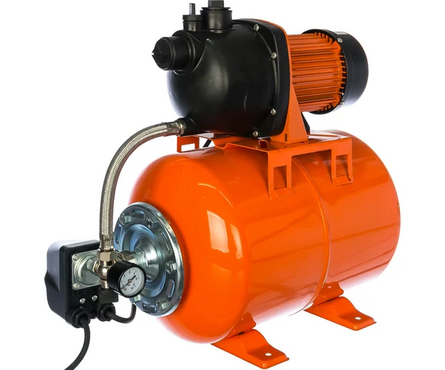 Станция насосная АСВ-1200/24 (1200 Вт, напор 40 м, 24 л, бак 70 л/мин) ВИХРЬ Фотография_1