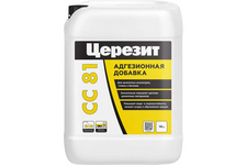 Добавка адгезионная ЦЕРЕЗИТ CC81 для цементных растворов и бетонов 10 кг