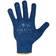 Перчатки трикотажные Долони Универсальные синие с ПВХ рисунком 10 класс  Фотография_0