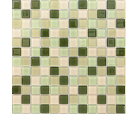 Мозаика Caramelle Mosaic Acquarelle Cypress 298х298х4 мм, чип 23х23 мм Фотография_0