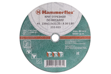 Диск отрезной  Hammer Flex по металлу, 230х2.5х22.23 мм