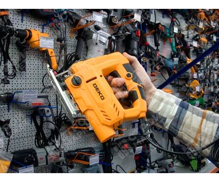 Лобзик 850 Вт 0-3000 об/мин, пропил 65 мм DKJS850 DEKO Фотография_3