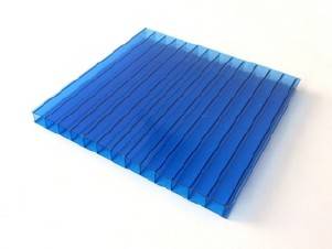 Сотовый поликарбонат POLYNEX 6мм Синий (12x2,1)