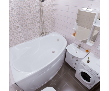 Ванна акриловая 1700х1000 мм правая (каркас+сифон) Изабель ТРИТОН Фотография_2