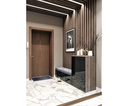 Интерьерная рейка МДФ Ривьера Дуб Винтаж 2700х40х30 мм (4 шт/уп) STELLA Фотография_1