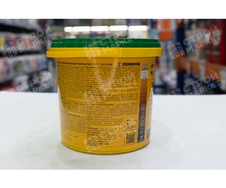 Лазурь для дерева акриловая ZERWOOD ZDP палисандр 0.9 кг Фотография_4