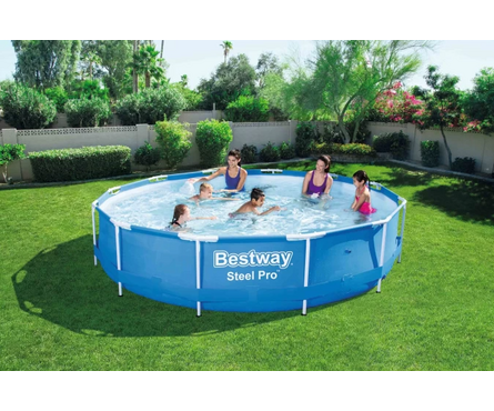 Бассейн каркасный 366x76 см Steel Pro BESTWAY Фотография_2