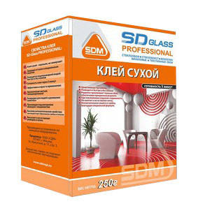 Клей SD-Glass Professional универсальный для стеклохолста, стеклообоев, флизелина, 250 мл Фотография_0
