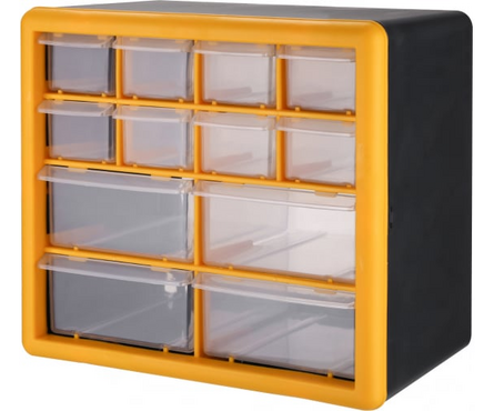 Система хранения инструментов 12 лотков 263х160х235 мм DKTB7 DEKO Фотография_1