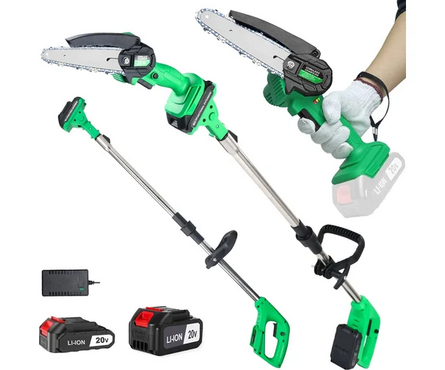 Пила цепная-высоторез аккумуляторная 20 В, Li-ion аккум. GreenSaw 20 Plus ZITREK Фотография_1