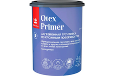 Грунт ТИККУРИЛА Отекс Праймер адгезионный по сложным поверхностям белый БАЗА А 0.9 л