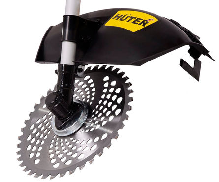 Триммер бензиновый 3.3 л.с. 2.5 кВт, 52.0 см³ вес 9.4 кг неразборная штанга GGT-2500T HUTER Фотография_6