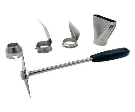 Фен технический 2000 Вт 50-650 ЖК дисплей, регулировка оборотов CT19043K CROWN Фотография_4