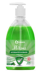 Жидкое мыло антибактериальное Milana Green Tea 0,5л GRASS