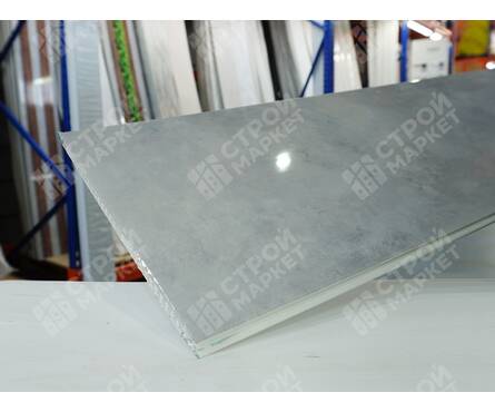 Панель ПВХ Люкс Грей фон 250x2700x8 мм (0.675 м²) Фотография_2