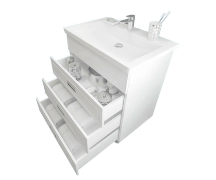 Тумба для ванной Одри 70 с умывальником COMO 70 Фотография_4